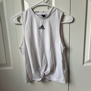 Adidas Tie-Front Muscle Tank